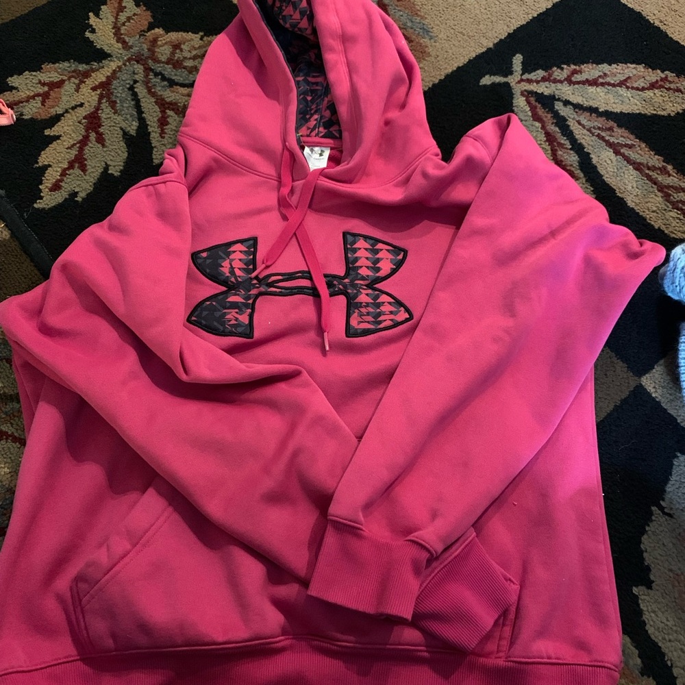 Under Armour Pink  Hoodie Top